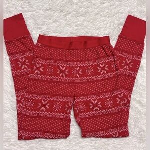 Victoria’s Secret Red Thermal Leggings